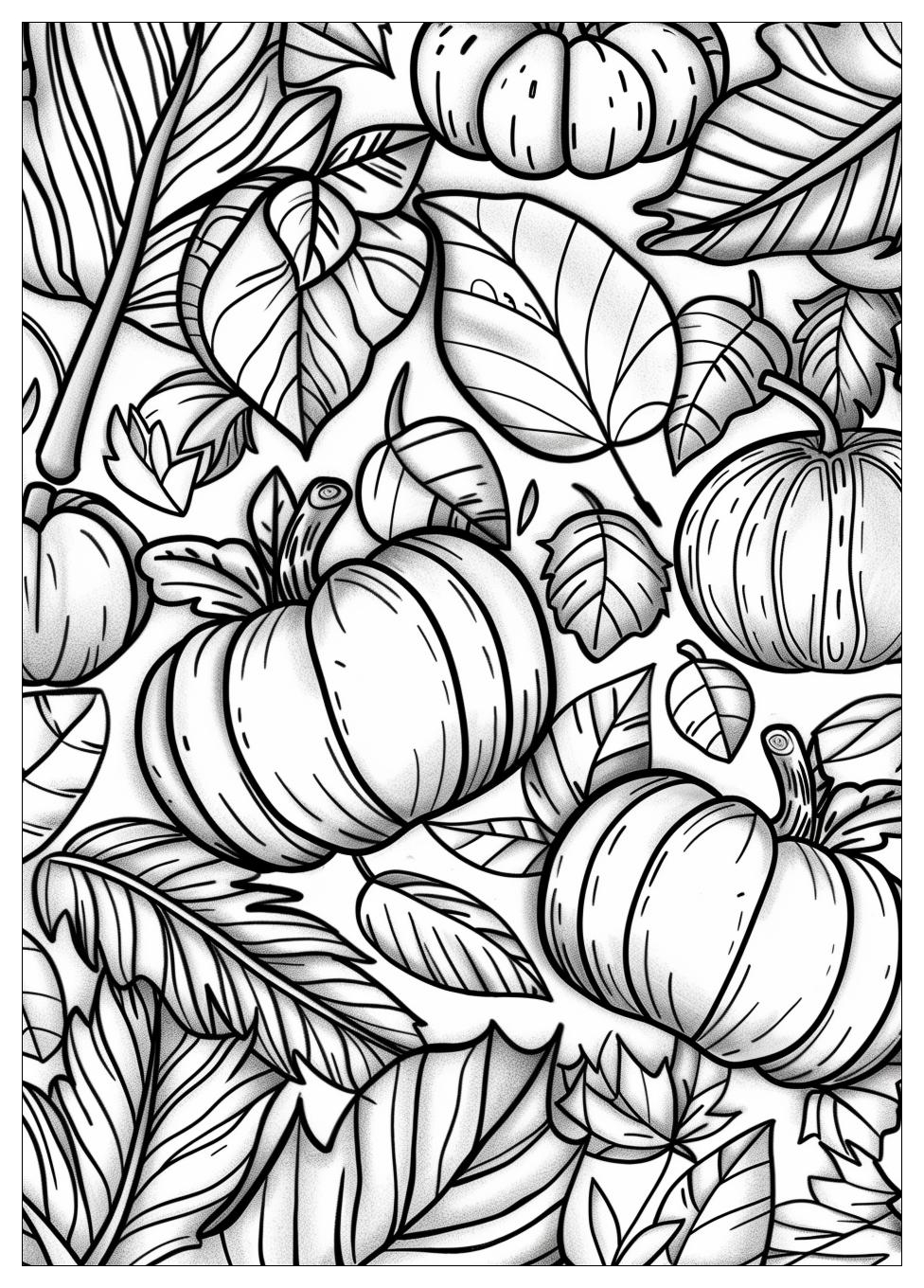 Fall coloring pages-11