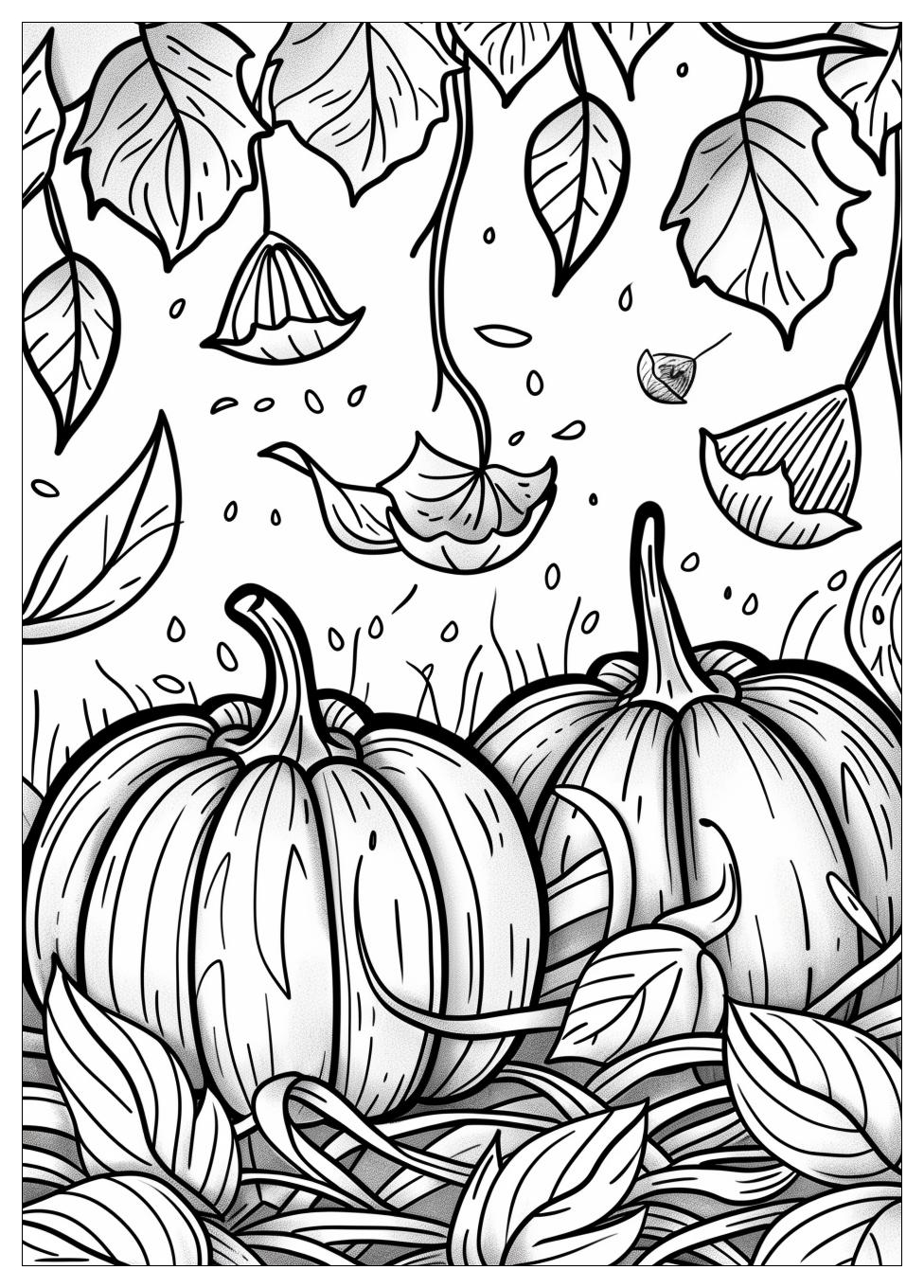 Fall coloring pages-12