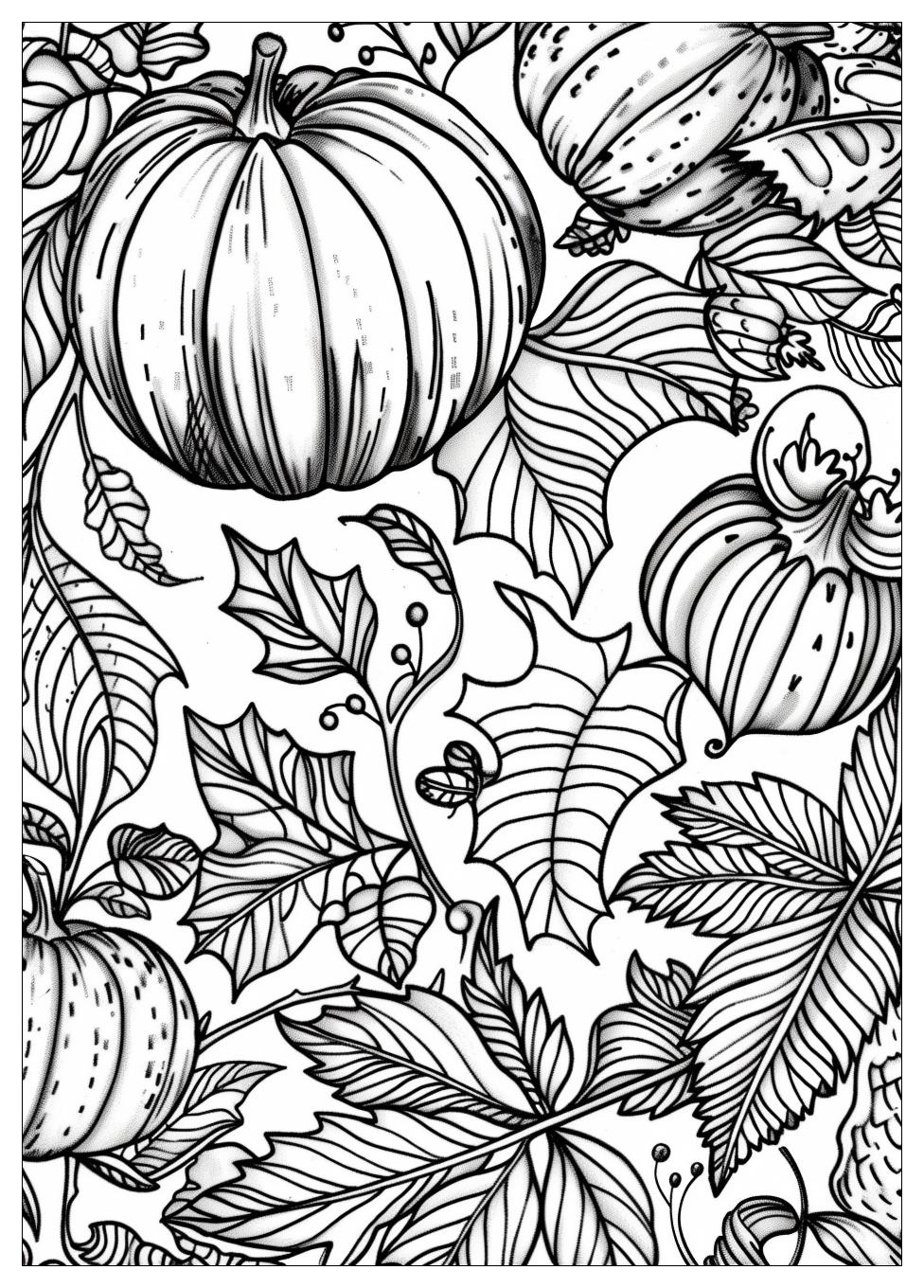 Fall coloring pages-14