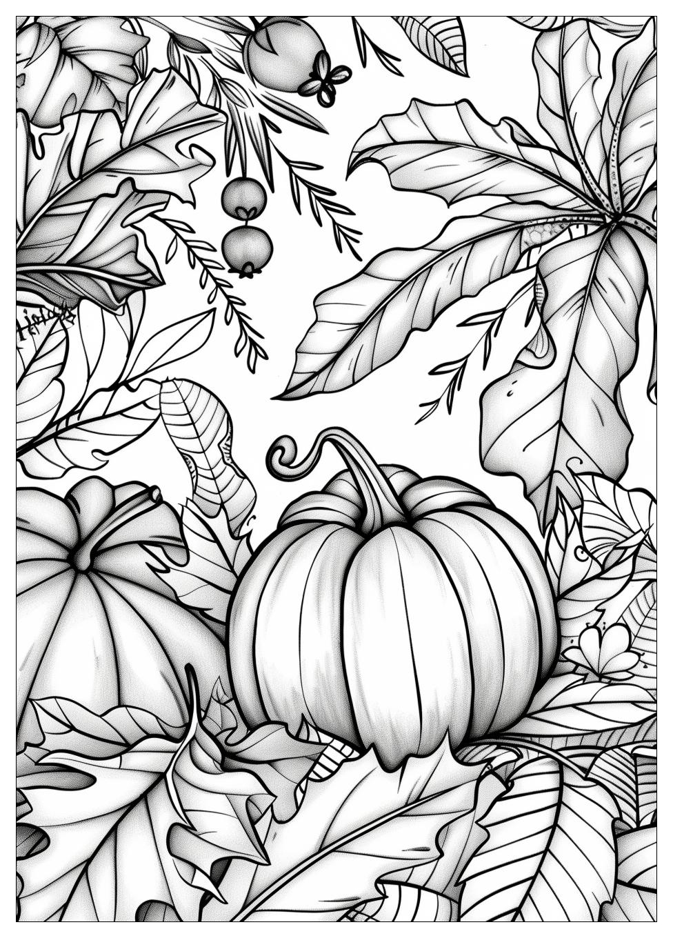 Fall coloring pages-17