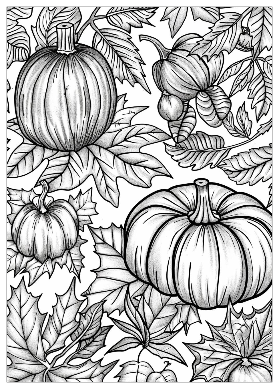 Fall coloring pages-18