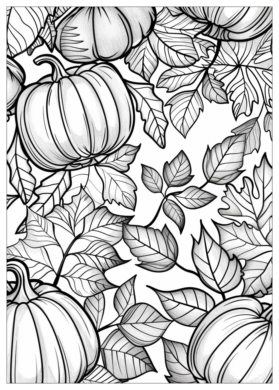 Fall coloring pages-19