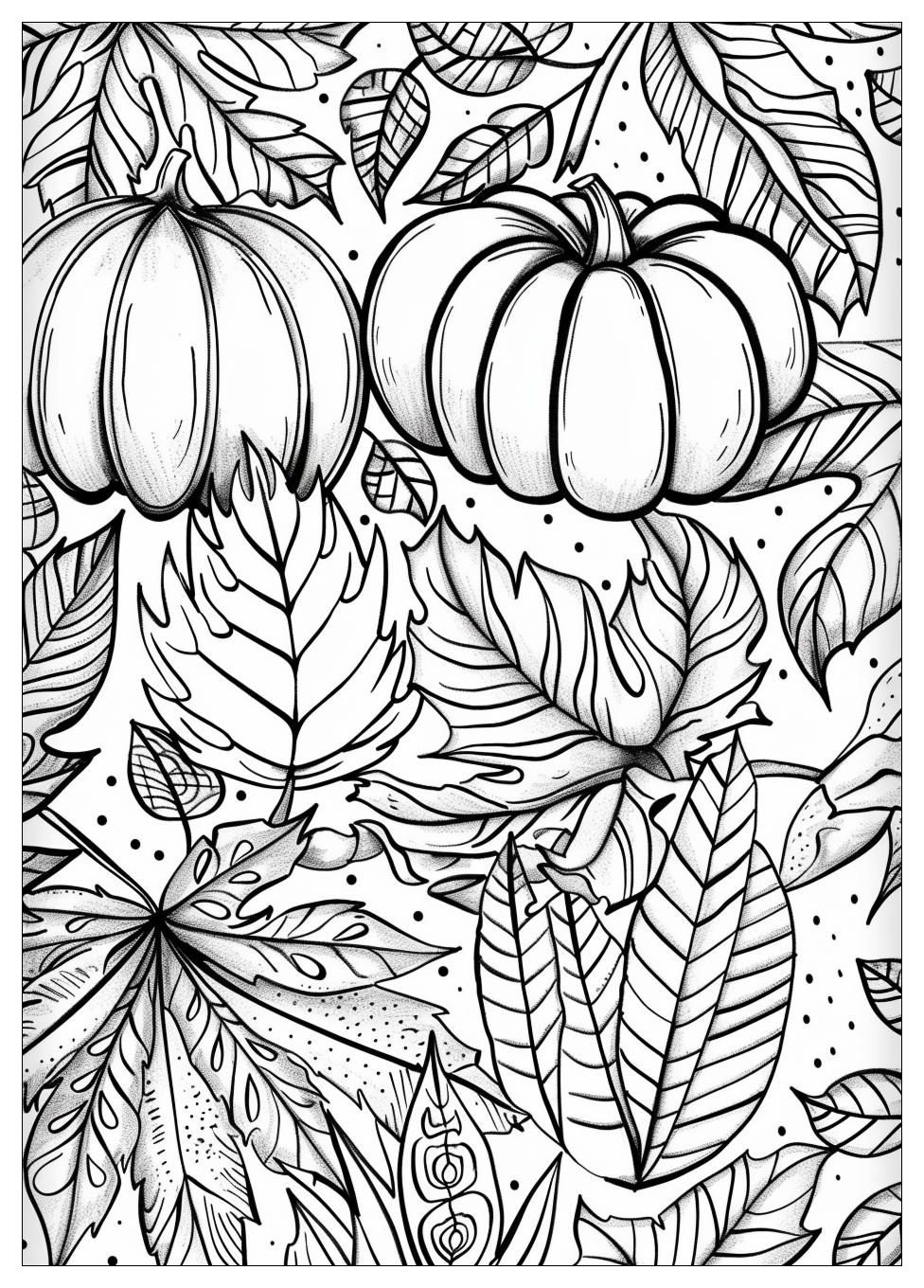 Fall coloring pages-20