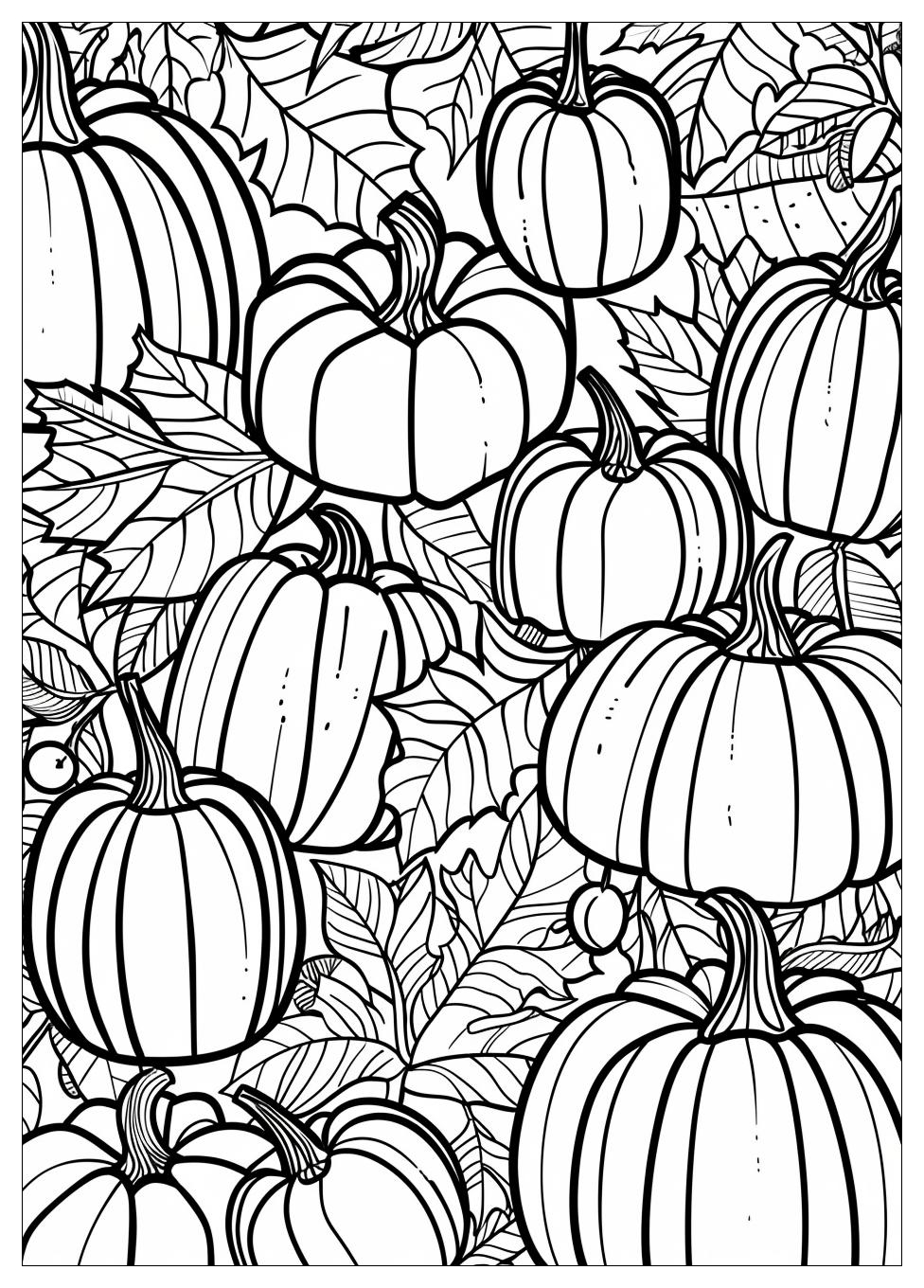 Fall coloring pages-3