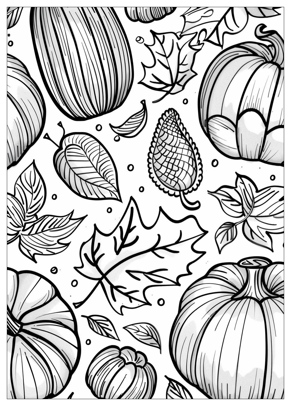 Fall coloring pages-6