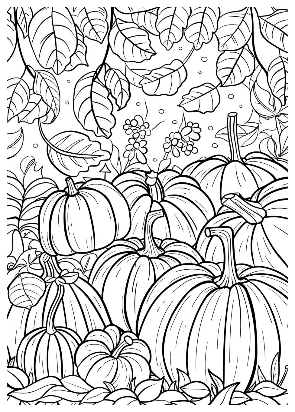 Fall coloring pages-8