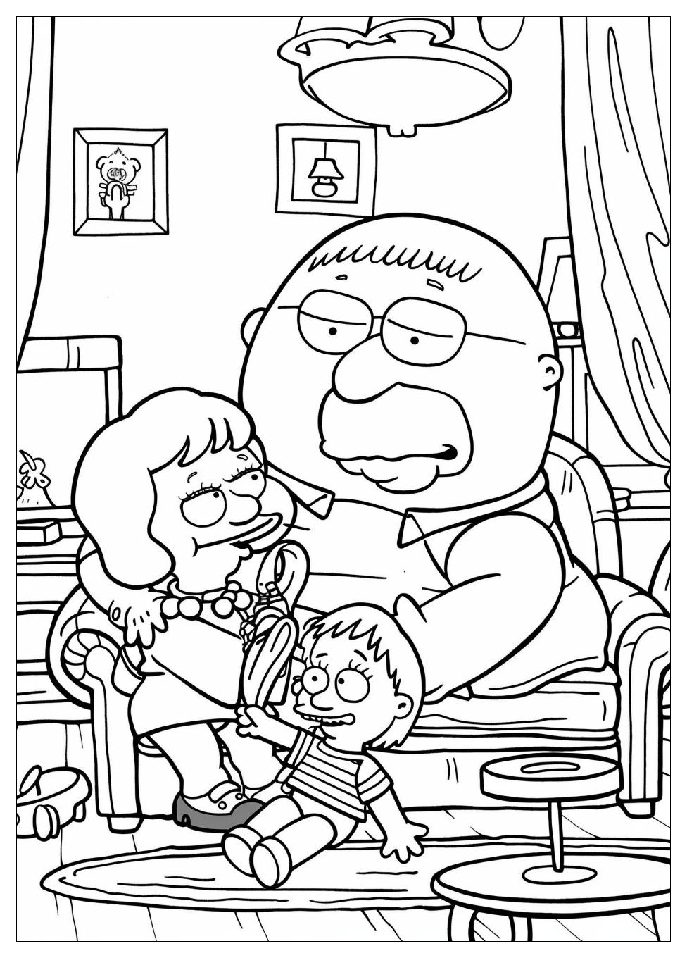 Family Guy Coloring Pages-18