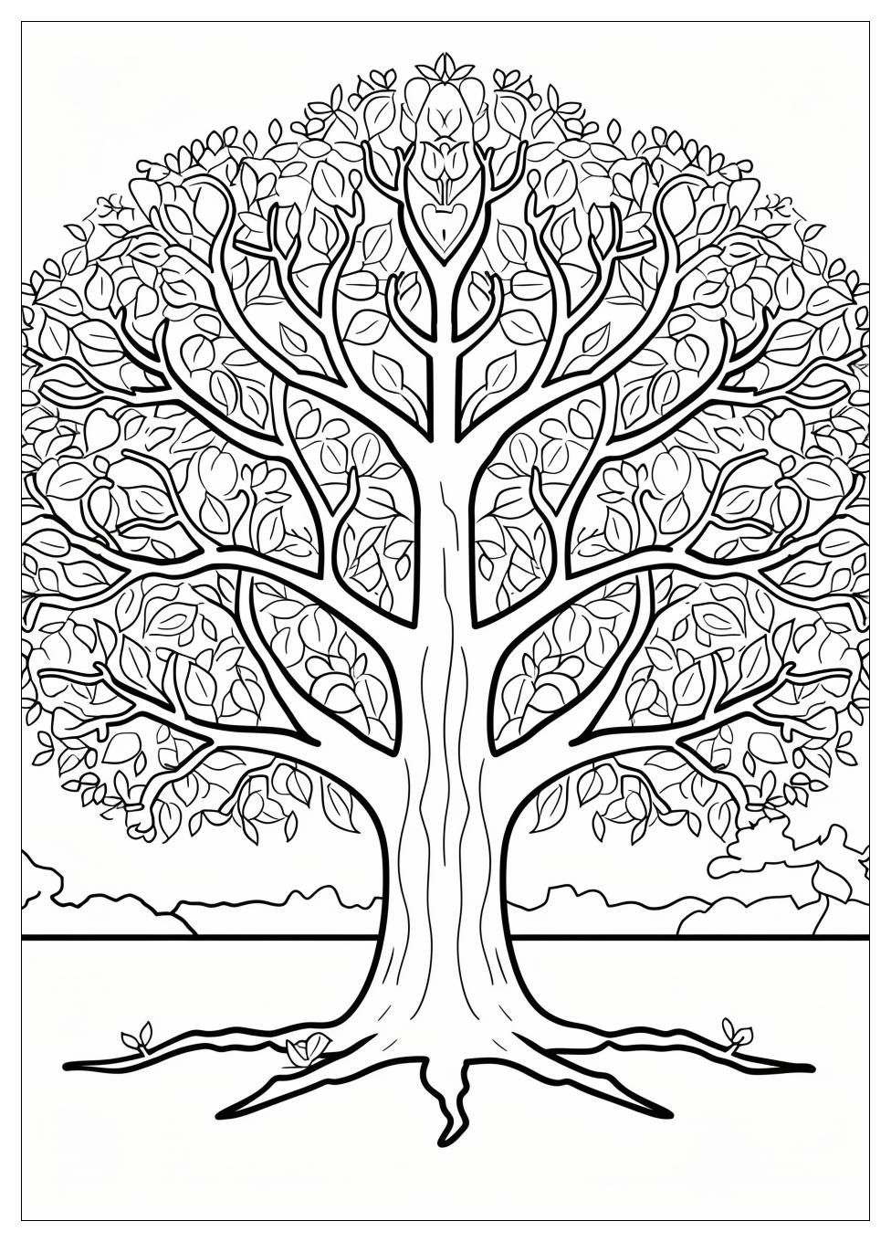 Family Tree Coloring Pages-10