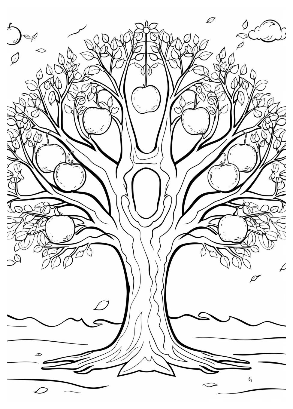 Family Tree Coloring Pages-12