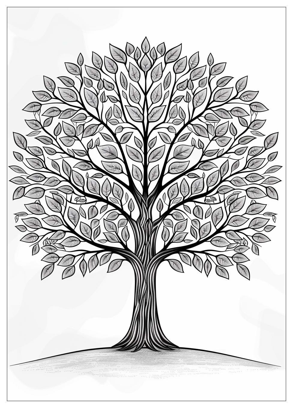 Family Tree Coloring Pages-19