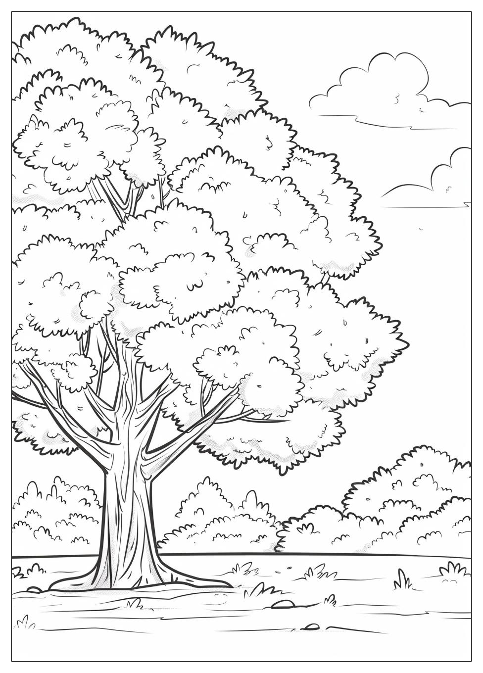 Family Tree Coloring Pages-8