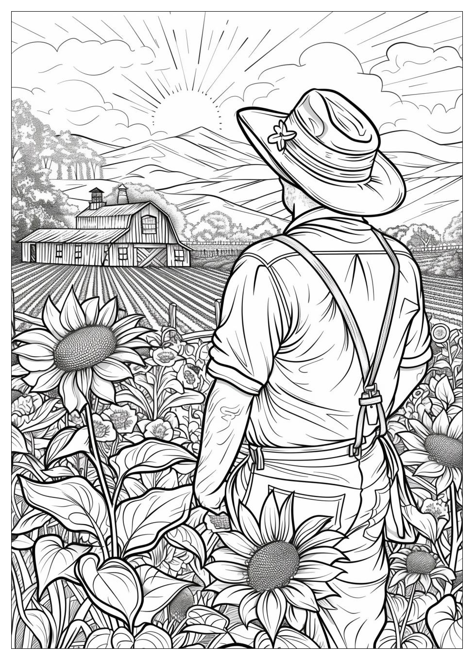 Farmer Coloring Pages-18