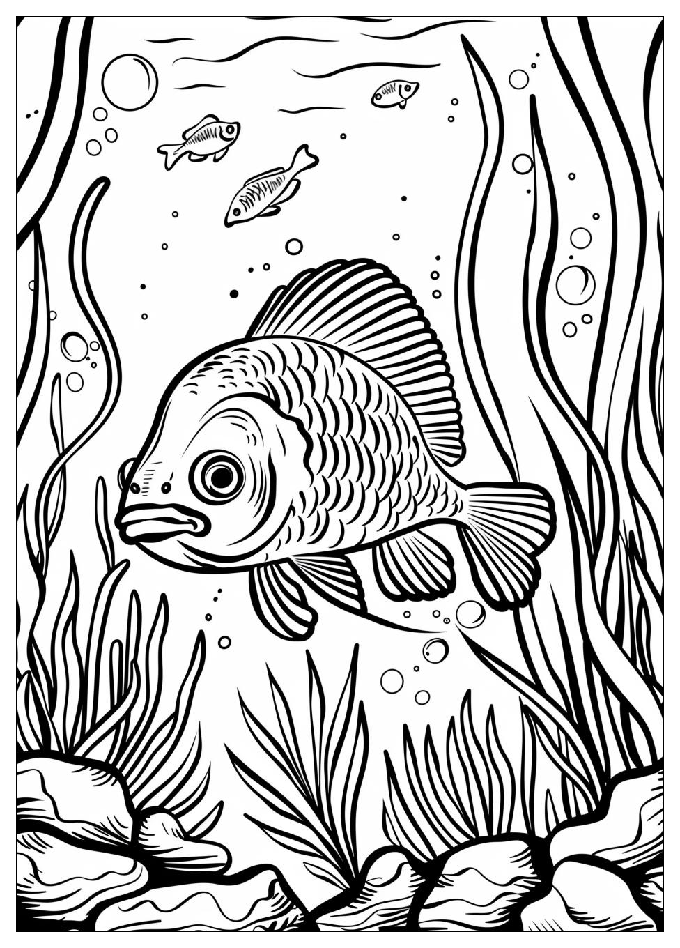 Fish Aquarium Coloring Pages-5