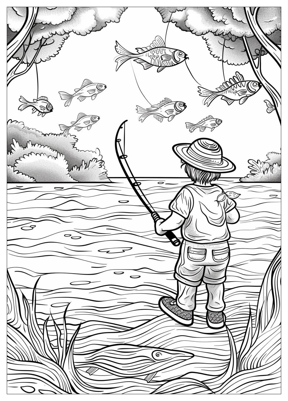 Fishing Coloring Pages-11