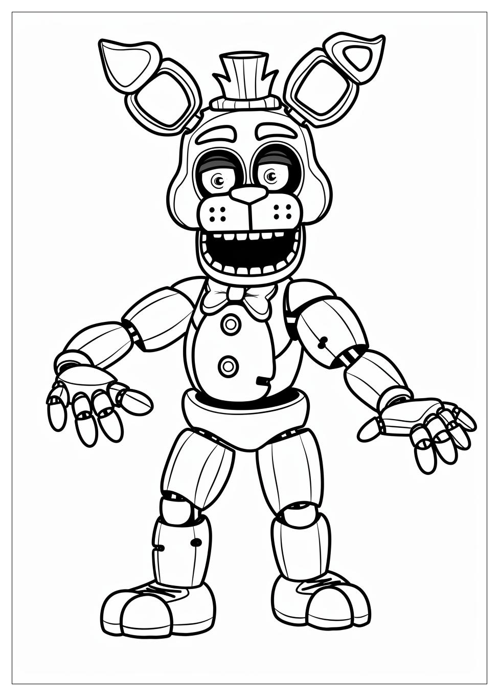 Five Nights At Freddys Coloring Pages-5