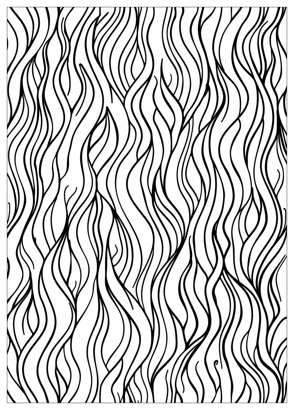 Flame Coloring Pages-1