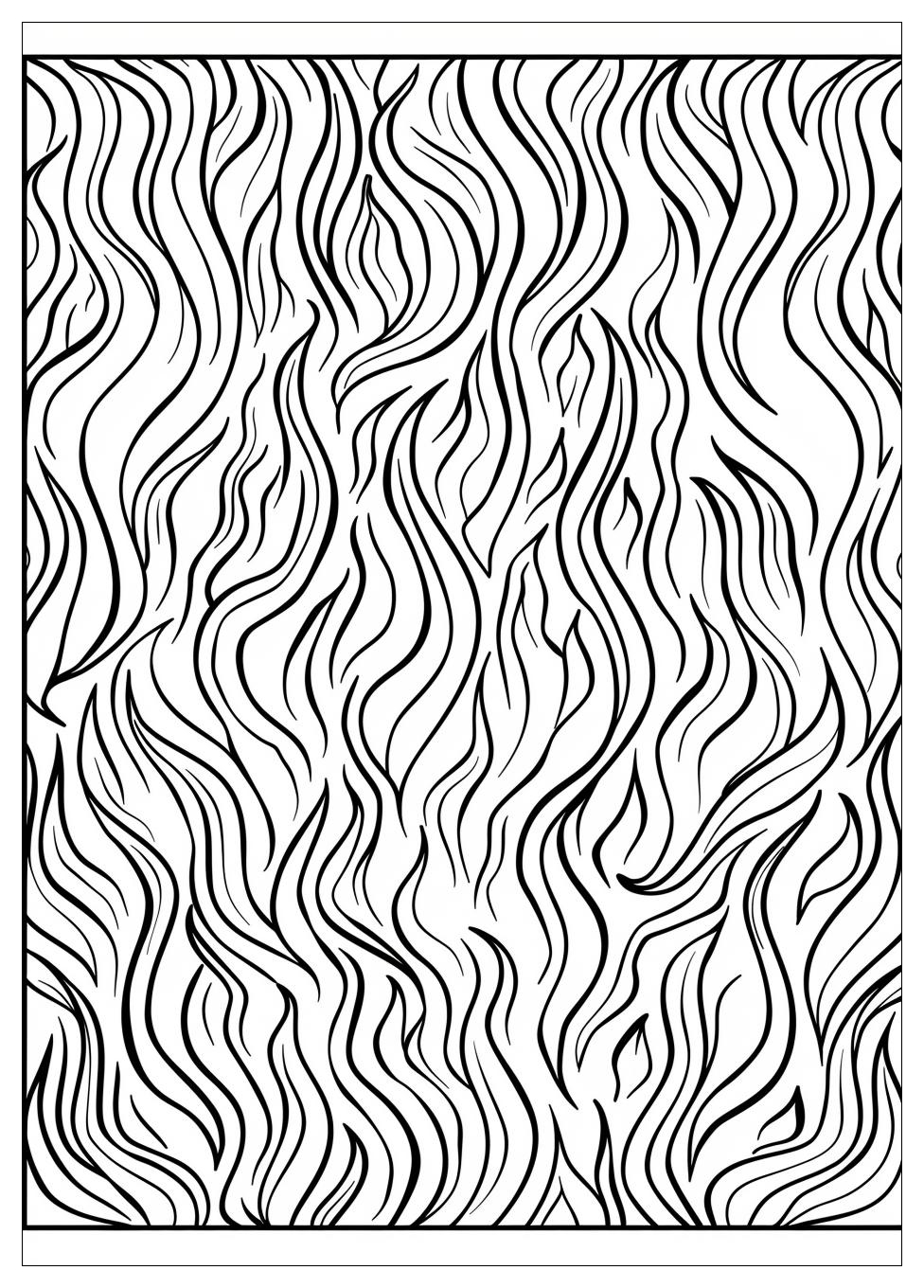 Flame Coloring Pages-11