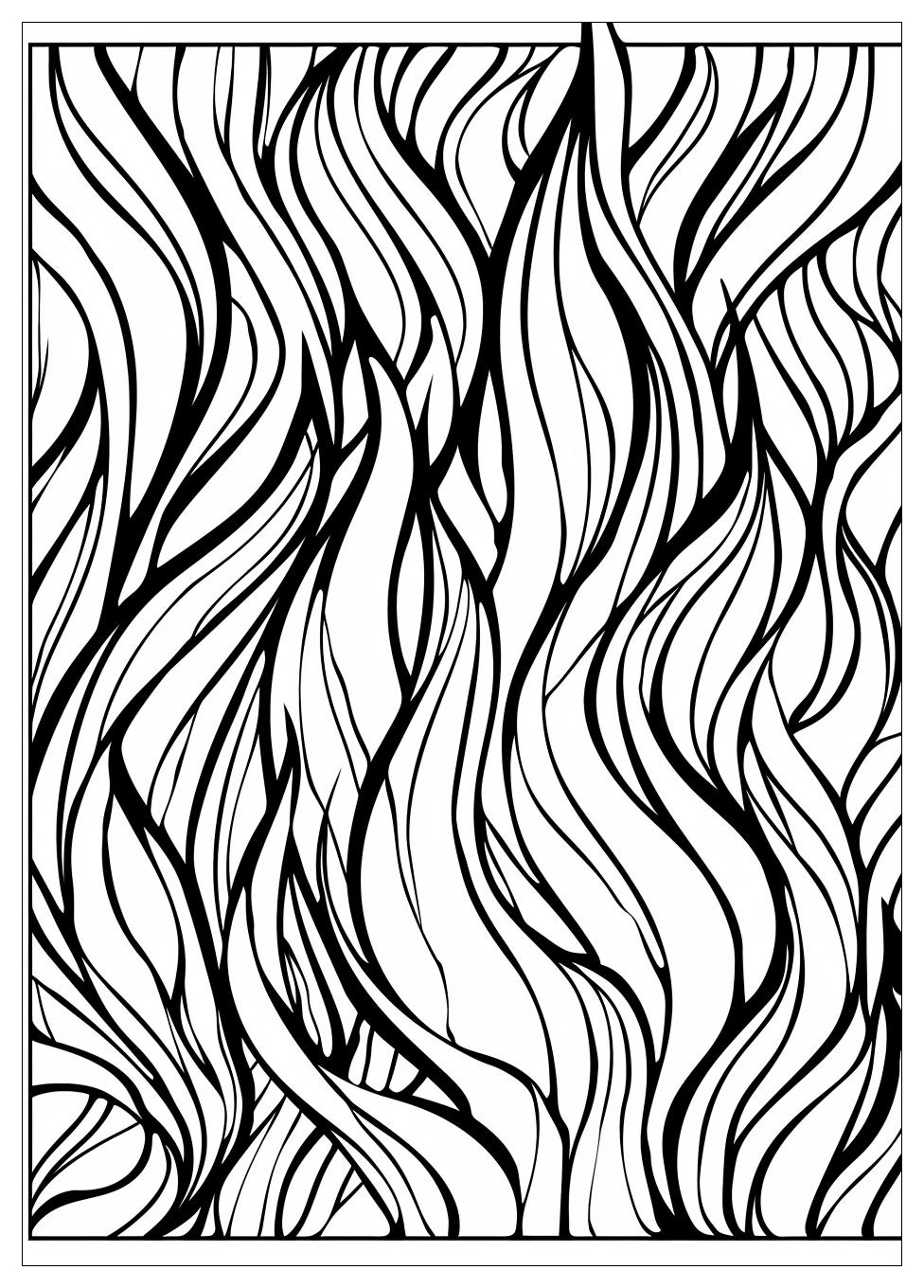 Flame Coloring Pages-12