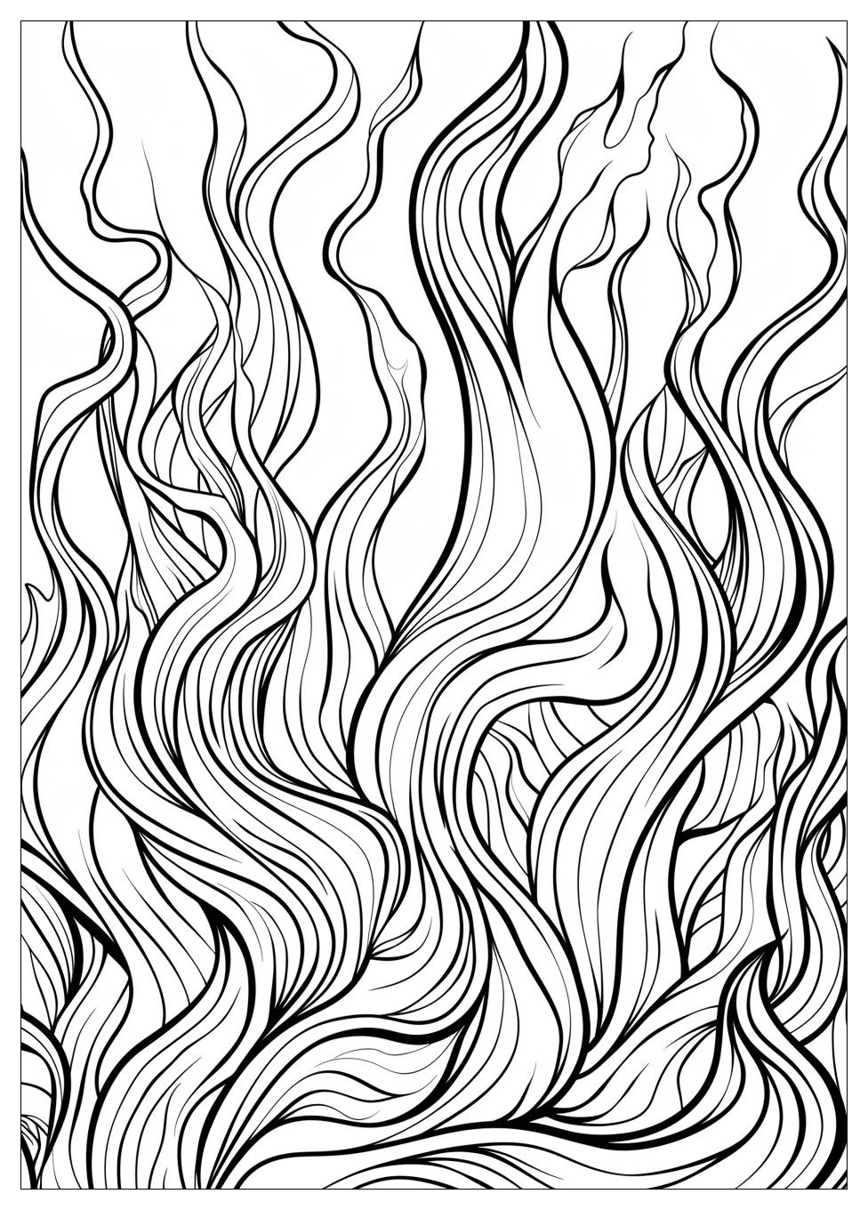 Flame Coloring Pages-18