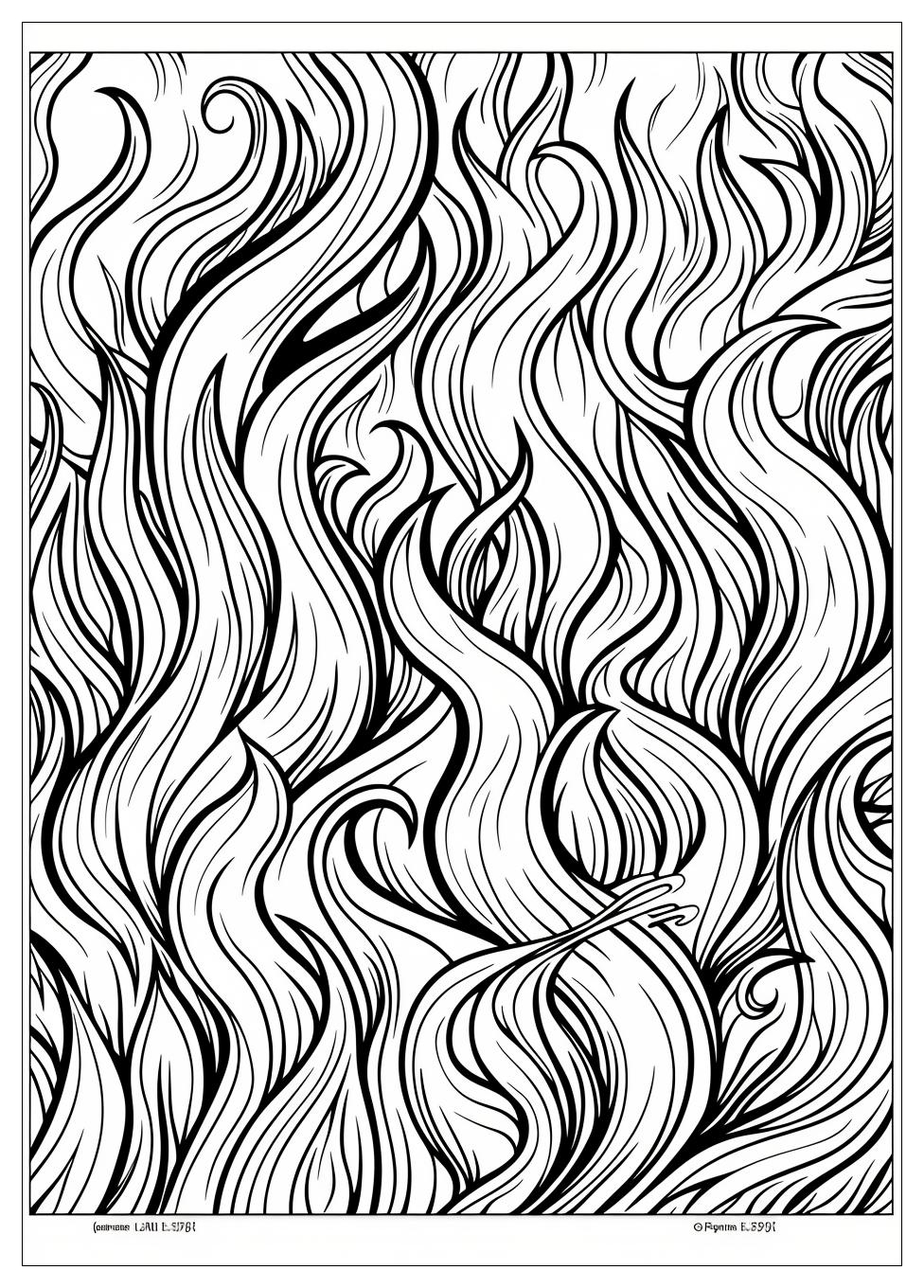 Flame Coloring Pages-19