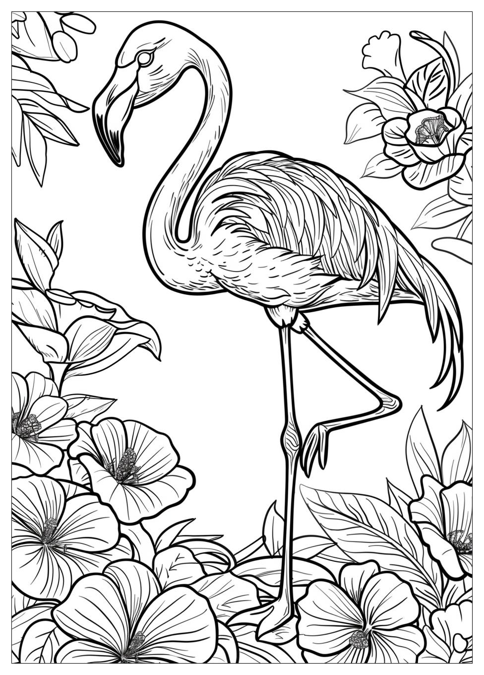 Flamingo Coloring Pages-15