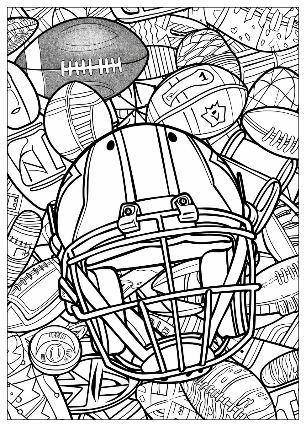 Football Coloring Pages-18