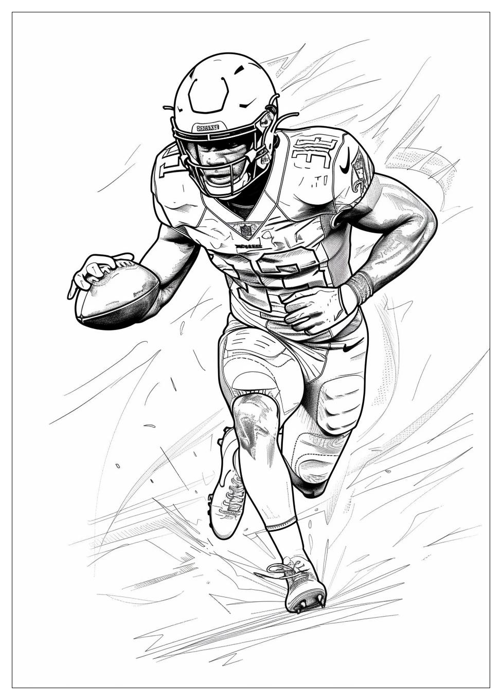 Football Player Coloring Pages-1