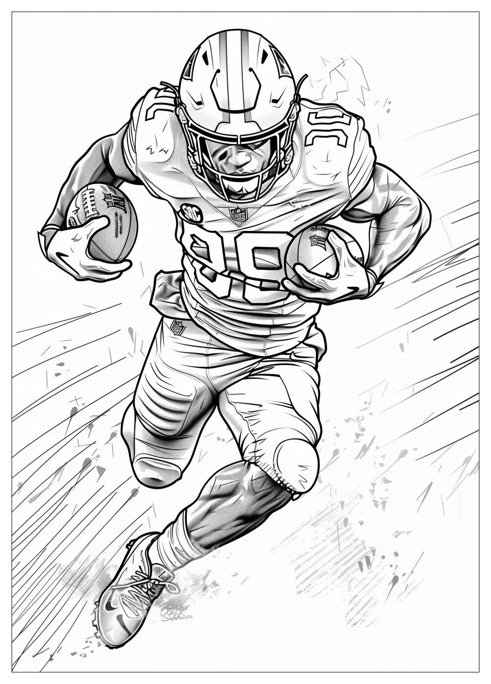 Football Player Coloring Pages-12