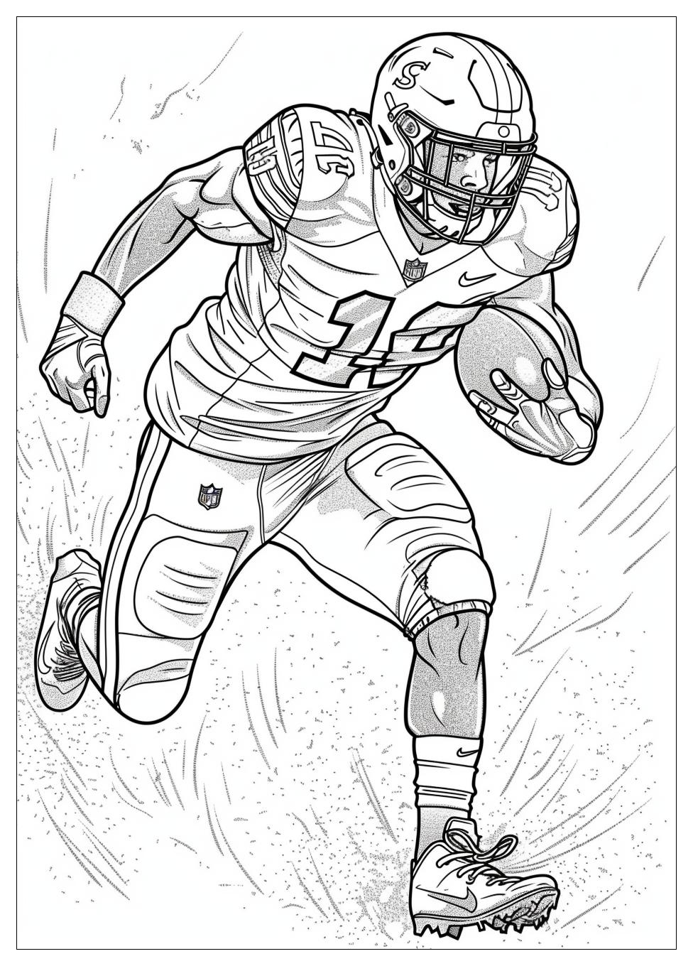 Football Player Coloring Pages-14