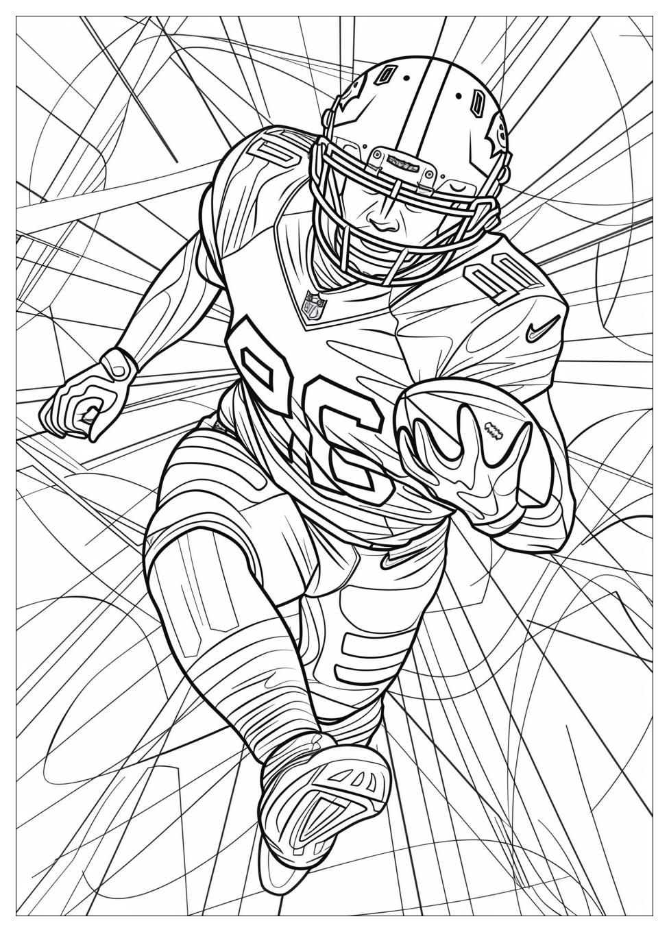 Football Player Coloring Pages-15