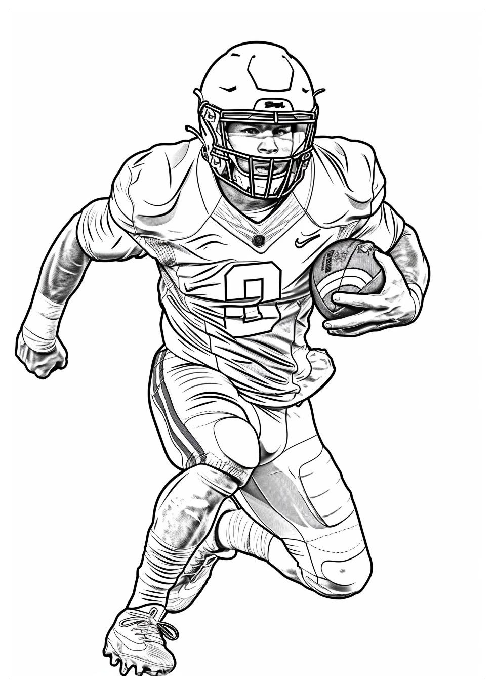 Football Player Coloring Pages-2