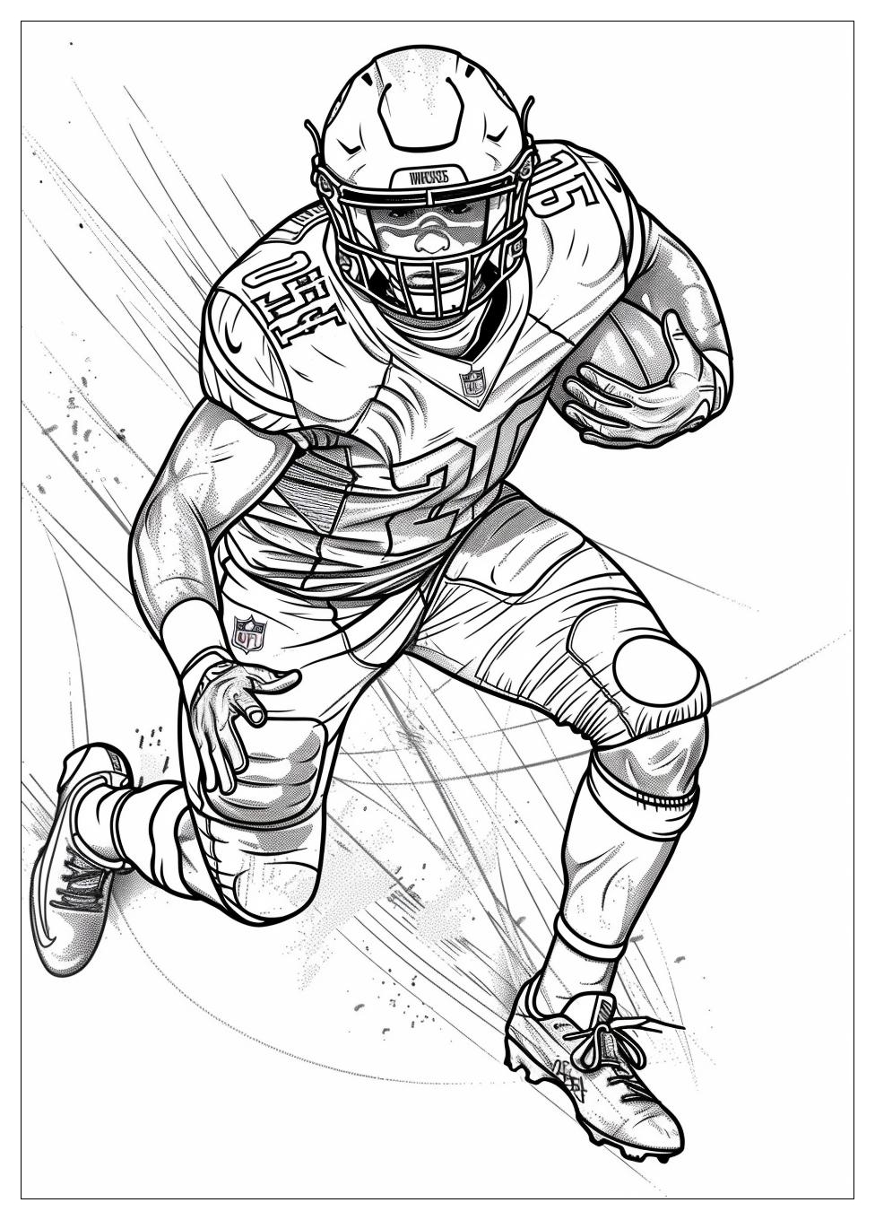 Football Player Coloring Pages-20