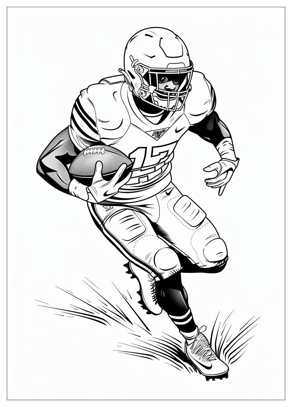 Football Player Coloring Pages-3