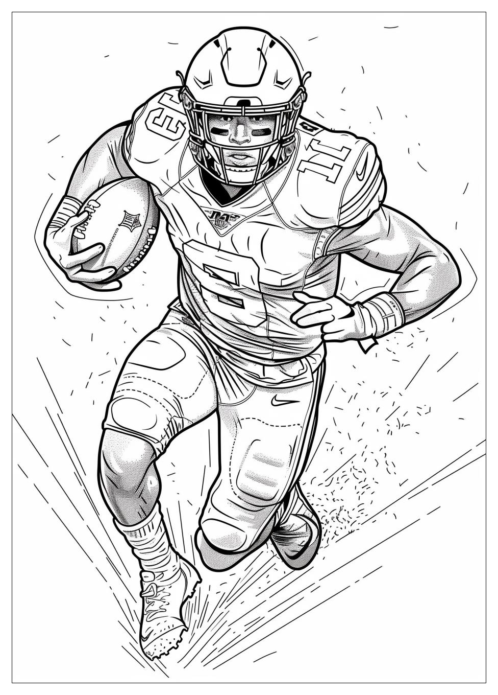 Football Player Coloring Pages-6