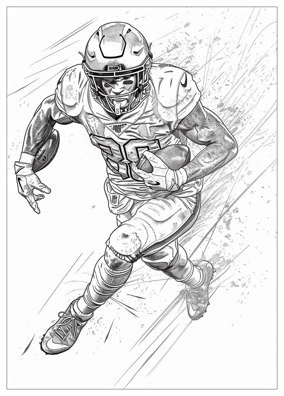 Football Player Coloring Pages-7