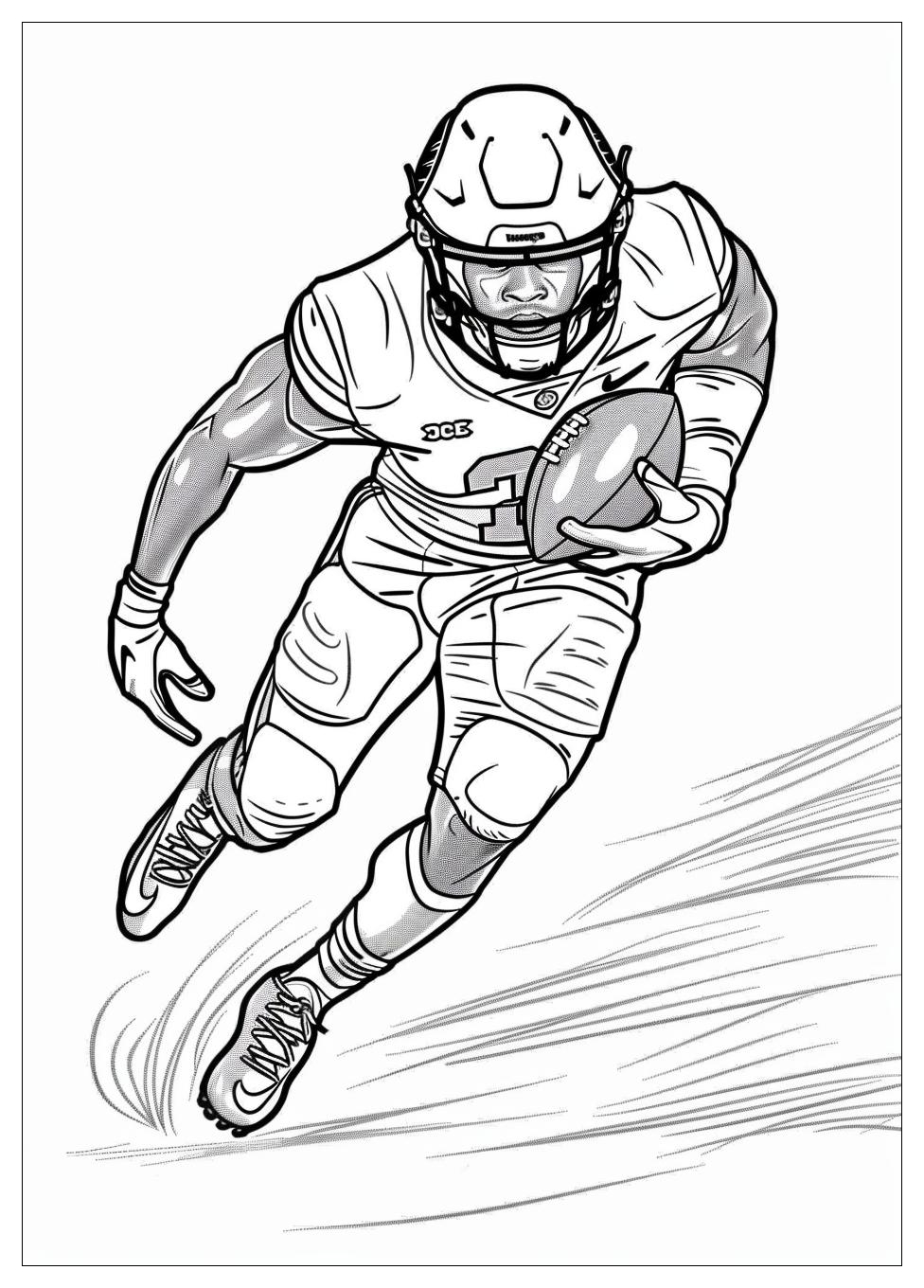 Football Player Coloring Pages-9