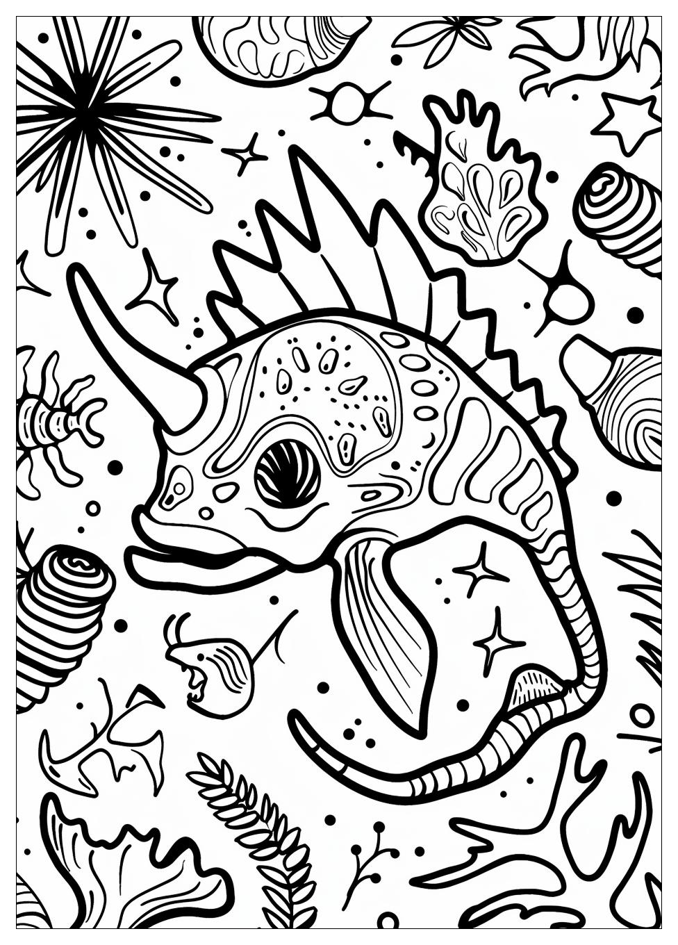 Fossil Coloring Pages-1