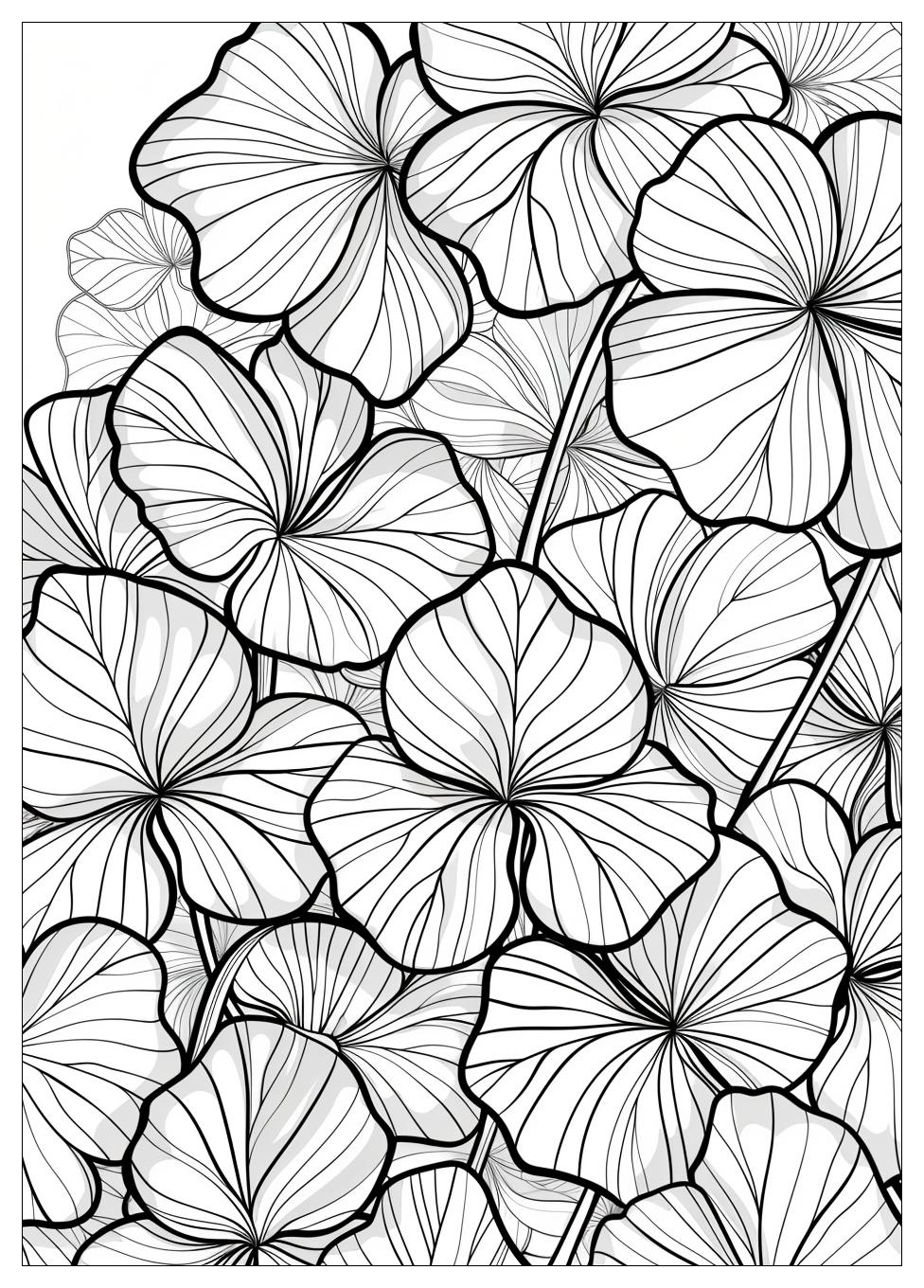 Four Leaf Clover Coloring Pages-20