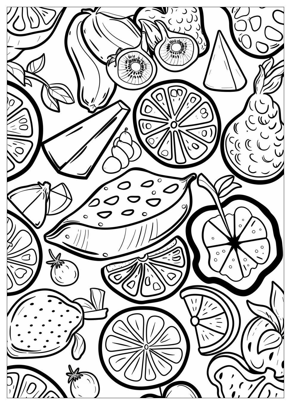 Fruit Coloring Pages-10