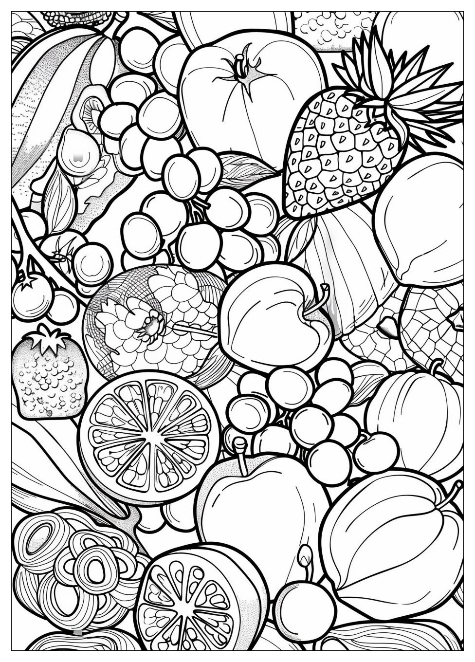 Fruit Coloring Pages-13