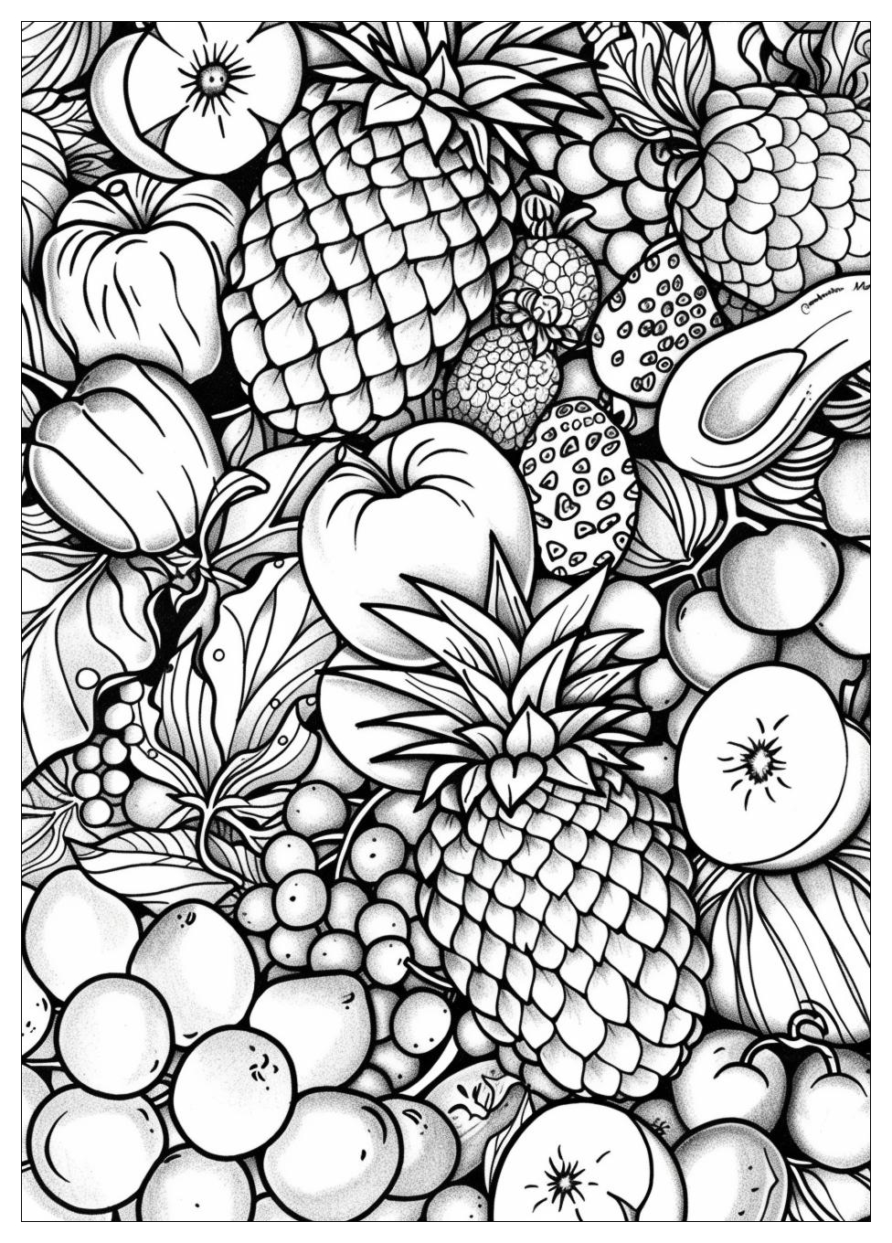 Fruit Coloring Pages-14