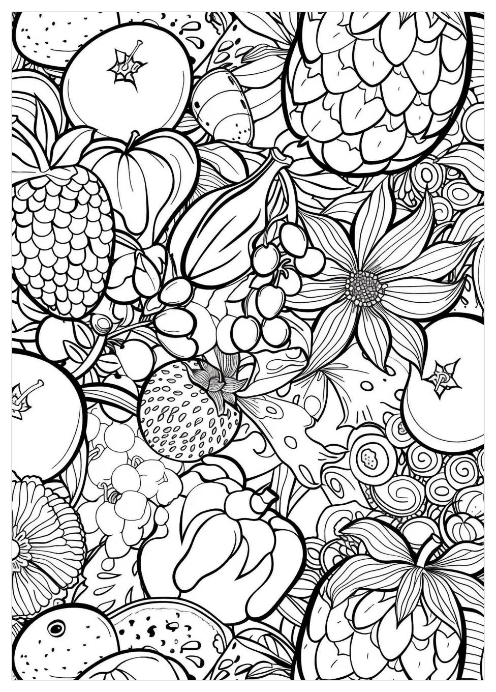 Fruit Coloring Pages-17