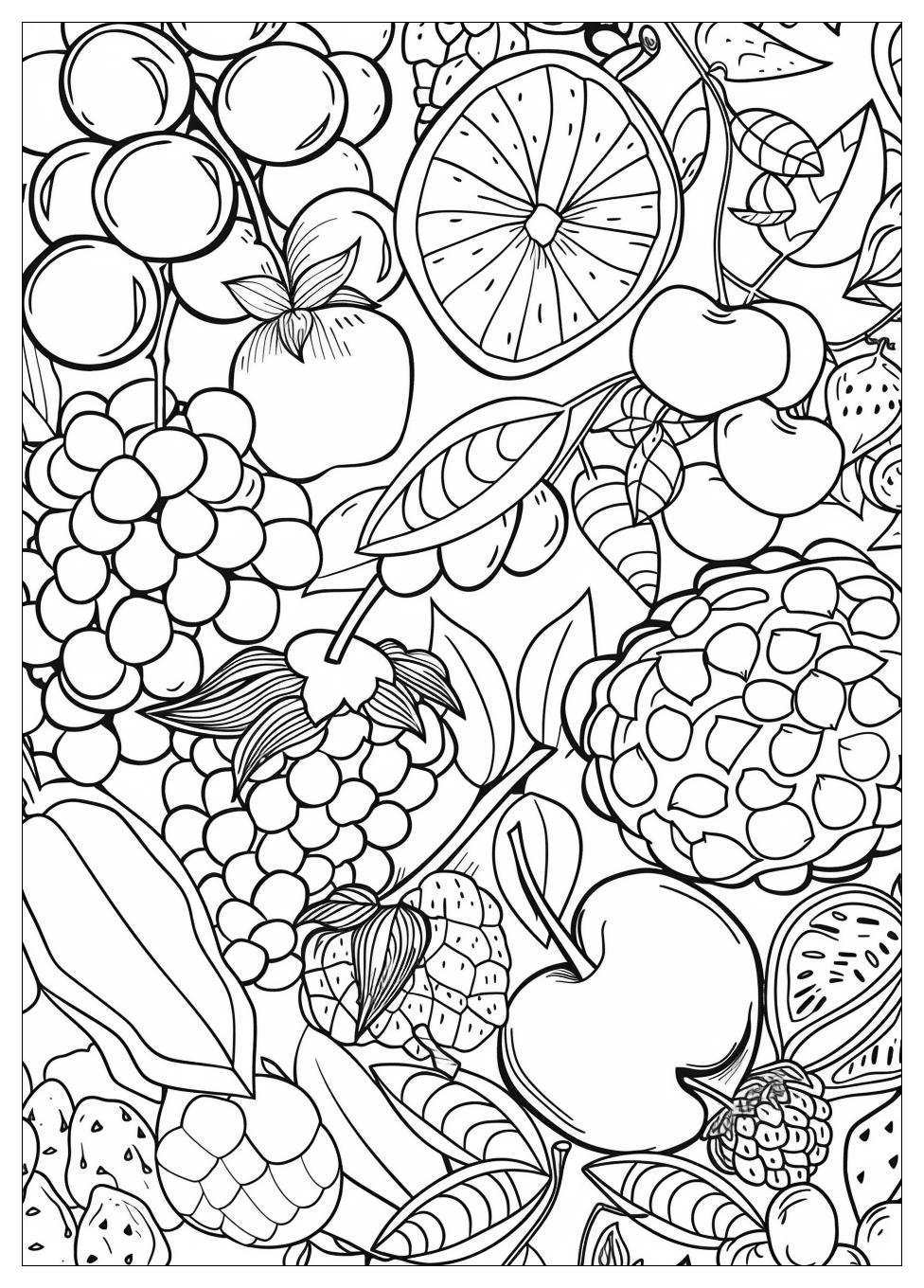 Fruit Coloring Pages-18