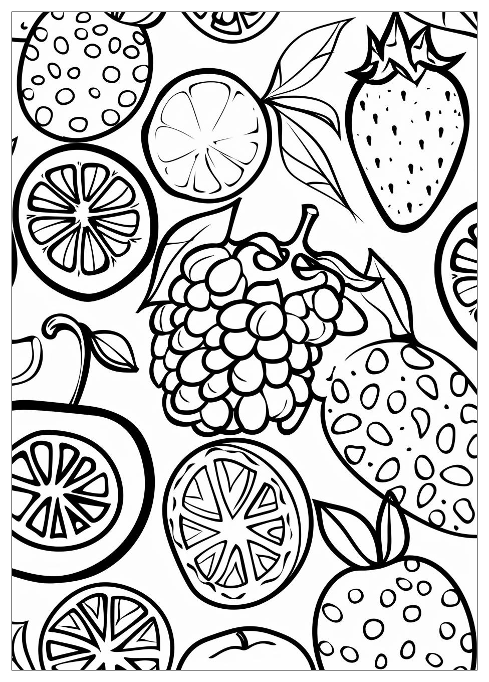 Fruit Coloring Pages-2