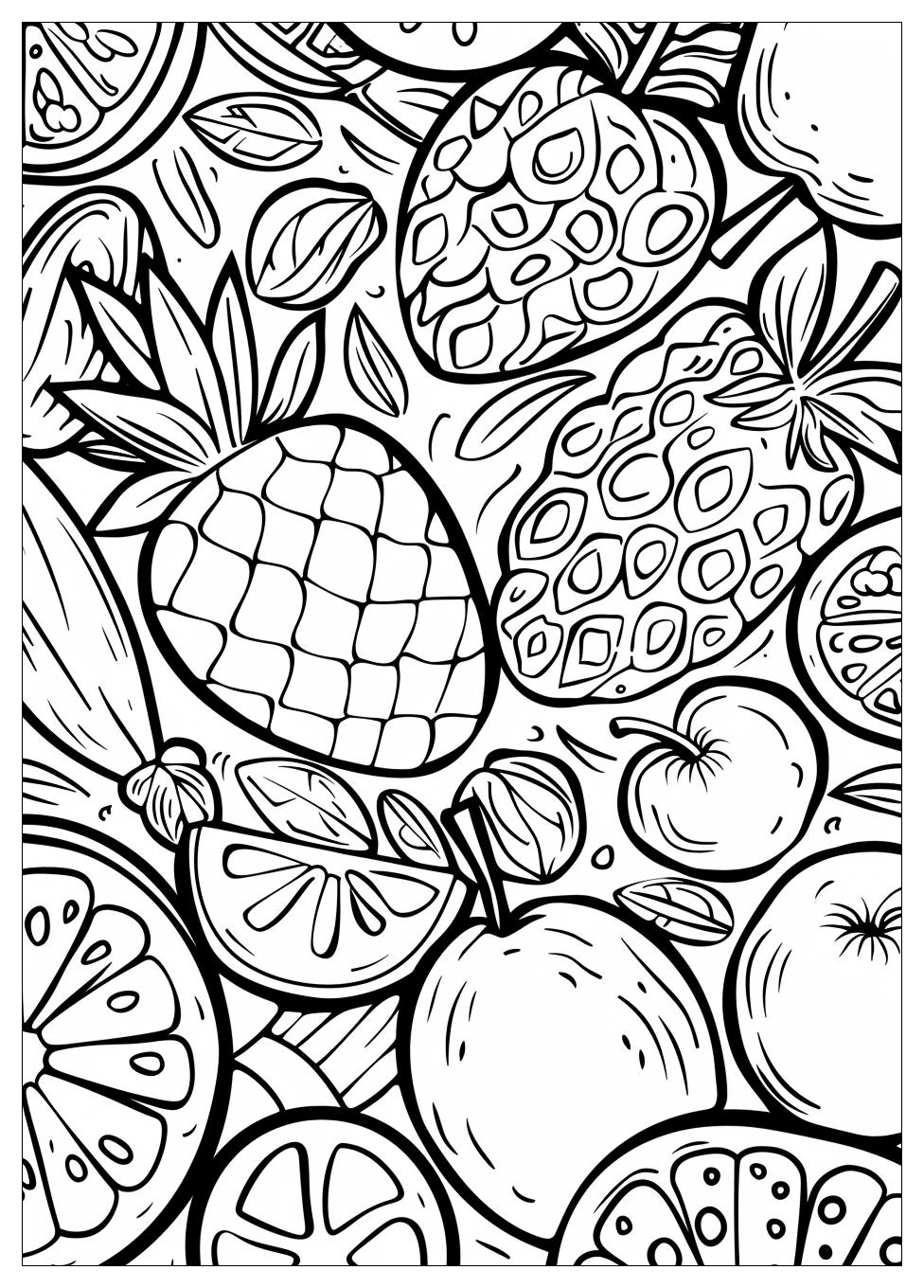 Fruit Coloring Pages-3