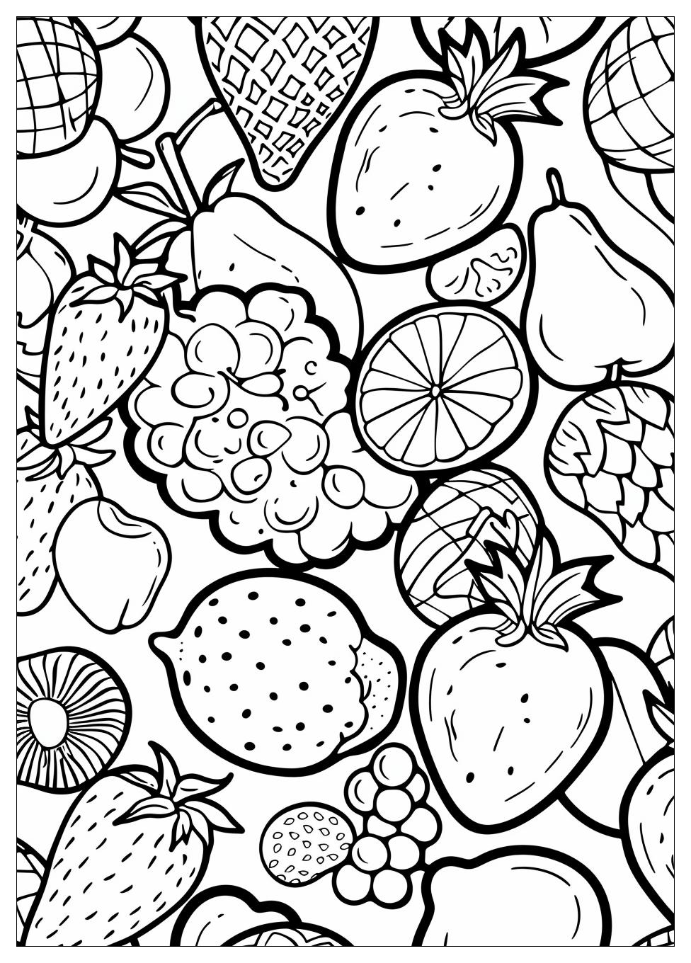 Fruit Coloring Pages-4