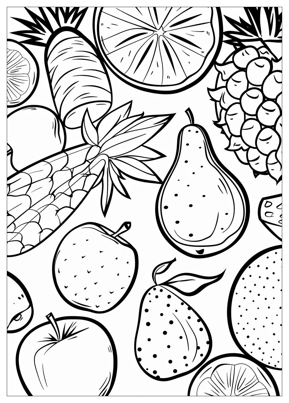 Fruit Coloring Pages-5