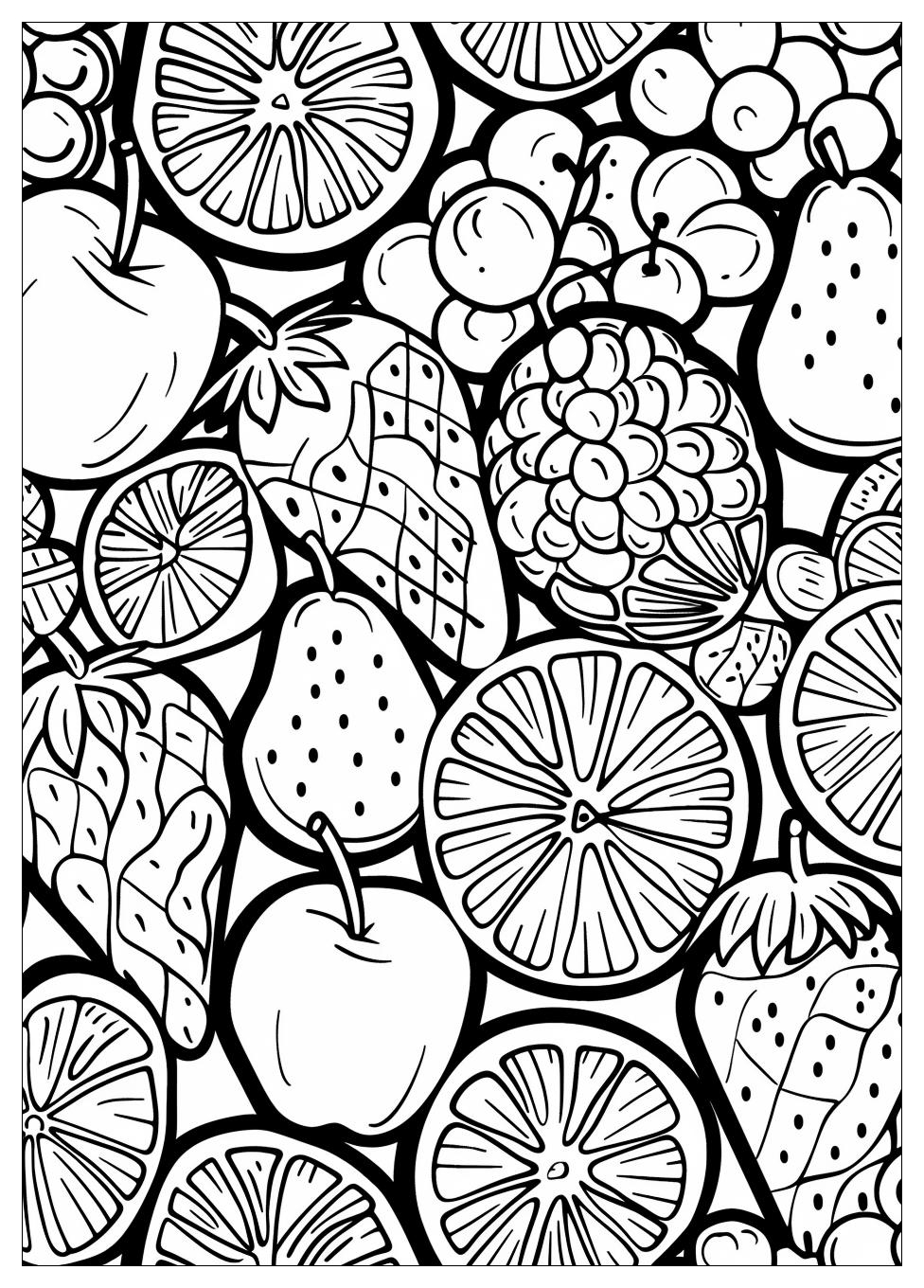 Fruit Coloring Pages-6