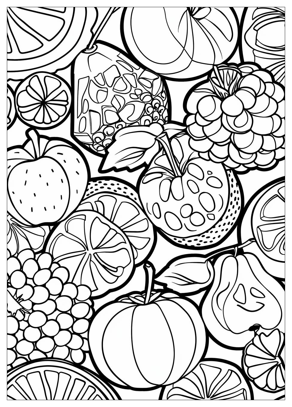 Fruit Coloring Pages-7