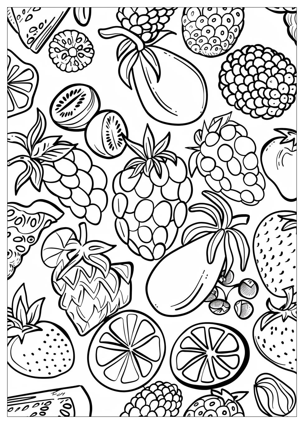 Fruit Coloring Pages-8